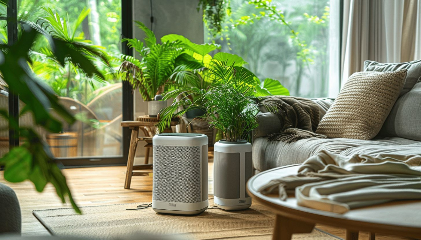 Amélioration de la qualité de l'air intérieur plantes et purificateurs pour un foyer sain