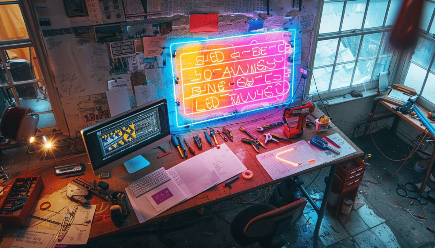 Guide pratique pour créer un néon LED personnalisé en ligne