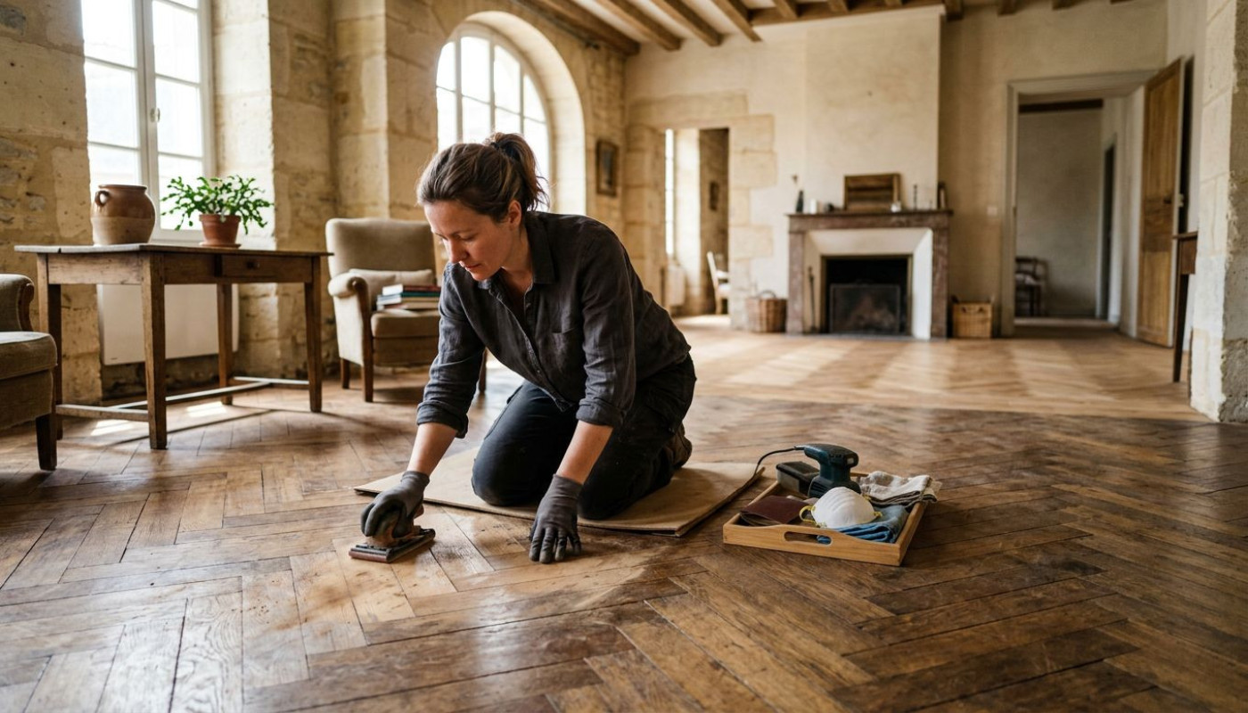Renovation de sols anciens : miser sur le charme du parquet